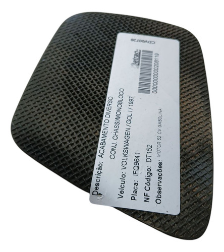 Tela Auto Falante Painel L/ E Gol G2 1998 (ap) Cxa 555