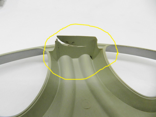 Calota Fiat Marea 4x100 Aro 14 02/06 Original C/ Detalhe 
