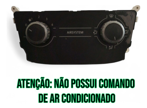 Painel Comando Ventilação Interna Gol Voyage Saveiro G5 G6