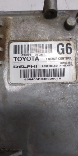 Modulo Injeção Toyota Corolla 2016 896610zg61