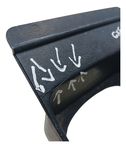 Moldura Trambulador Console Gm Monza 1992 Com Detalhe (ap)