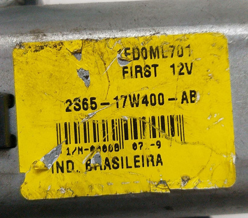 Motor Limpador Traseiro Ford Ecosport 04 A 2012 2s6517w400ab