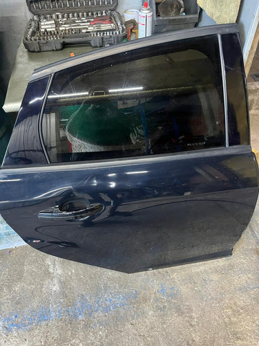 Porta Traseira Direita Ford Focus Hatch 2014 2015 Azul