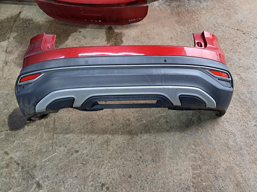 Parachoque Traseiro Vw  Nivus 2022 Completo Usado Original