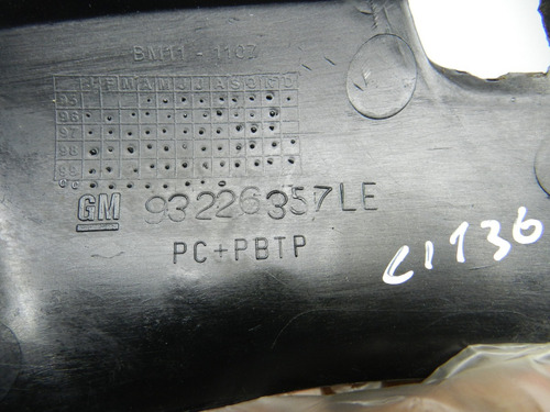Acabamento Esquerdo Churrasqueira Blazer S10 95/11 C/detalhe