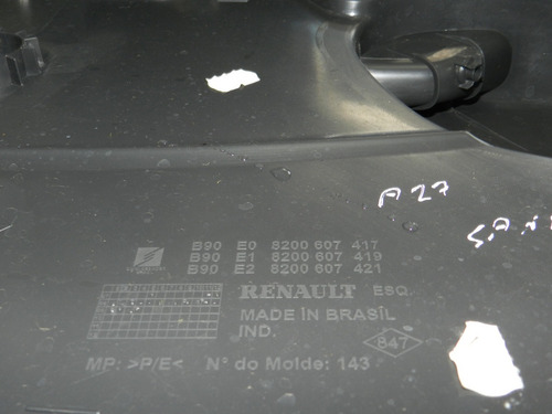 Forro Porta Traseira Esquerda Renault Sandero 2008 A 2014