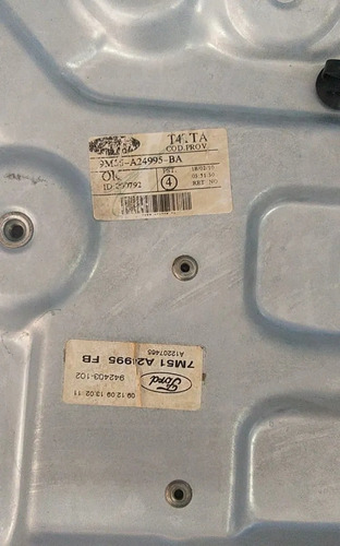 Maquina Vidro Traseira Esquerda Ford Focus 2009 A 2013