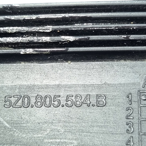 Moldura Parachoque Diant. L.d Vw Fox Crossfox Pn: 5z0805584b