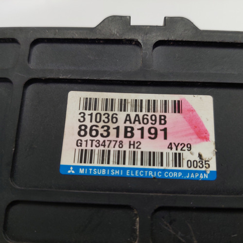 Módulo Do Cambio Automático Cvt Lancer 2.0 Ano 2012 A 2018