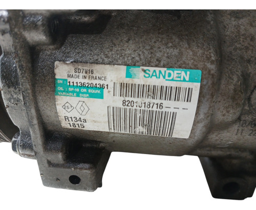 Compressor Ar Sandero Logan Duster Aircross 2.0/  2012 (ap)