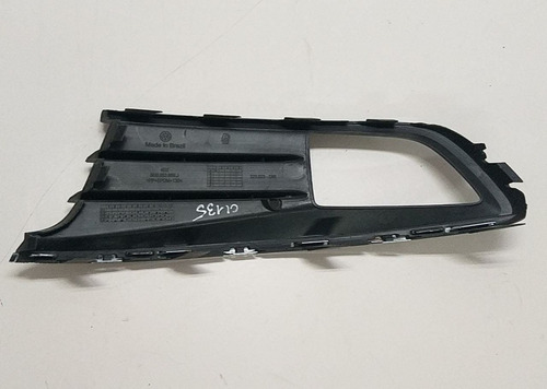 Grade Com Cromado Farol Milha Direito Vw Gol G6 5u0853666j
