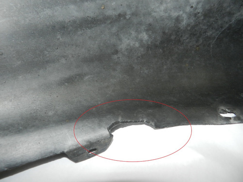 Para-barro Direito Paralelo Santana Quadrado 98/00 C Detalhe
