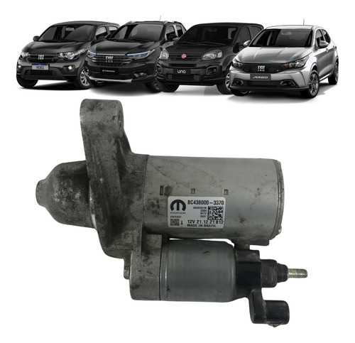 Motor Arranque Fiat Strada Mobi Argo Uno 2016 A 2020