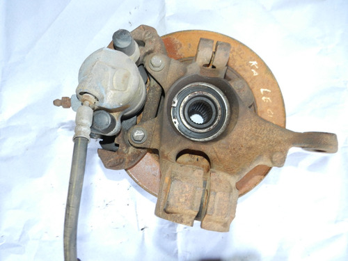Montante C/ Pinça Freio Dianteiro Esquerdo Ford Ka 1.3 97/09