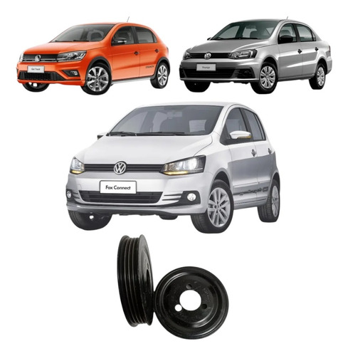 Polia Direção Hidráulica Gol Voyage G7 G8 Fox 1.0 3cc 16/22