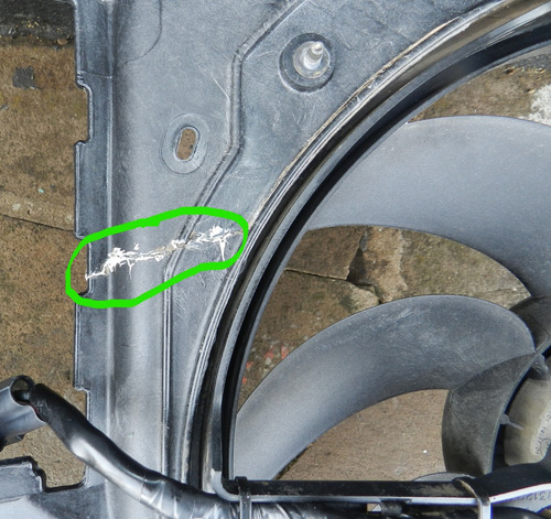 Eletroventilador Defletor C/ Ar Peugeot 307 1.6 16v 03/08