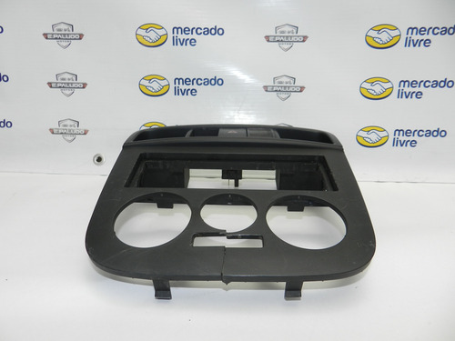 Moldura Painel Central Botão Alerta Vw Gol G4 Com Detalhe