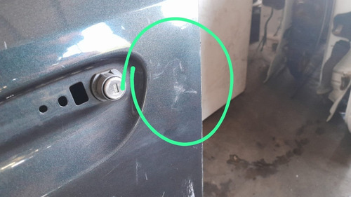 Porta Dianteira Esquerda Chumbo Gm Onix 2016 Com Detalhe