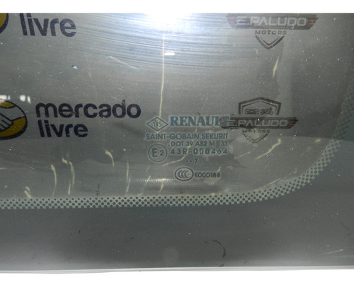 Vidro Fixo Traseiro Direito Renault Megane Gt 2008 43r000464