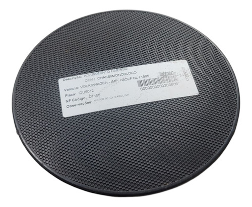 Tela Alto Falante Traseiro Direito Vw Golf/ 1995 (al) Cxa508