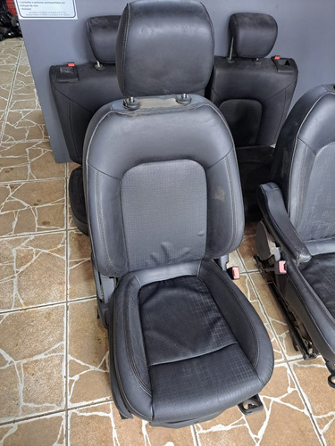 Jogo Banco Couro Chevrolet Sonic 2012 2013 2014 Completo
