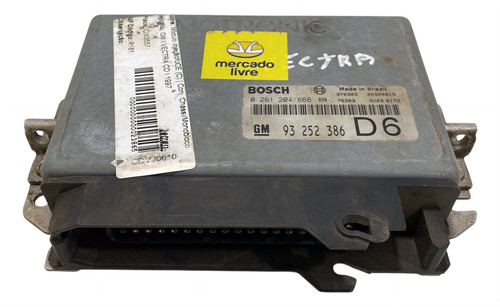 Módulo De Injeção Gm Vectra 2.0 16v 93252386 D6 Bosch