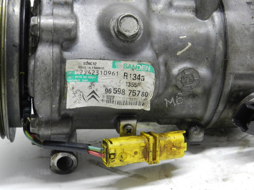 Compressor Ar Citroen C3 C4 Peugeot 307 1.6 9659875780