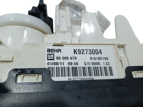 Comando Ar Condicionado Gm Meriva 2003 A 2011 (ap)