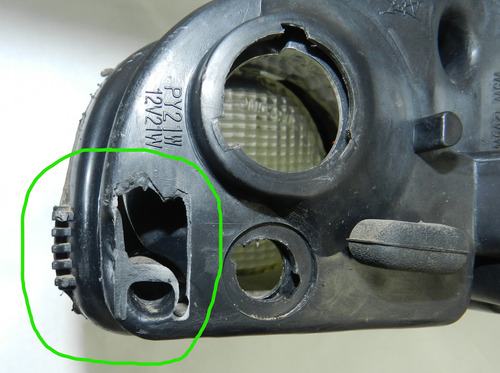 Farol Lado Esquerdo Fiat Brava Sx 2002 Com Detalhe