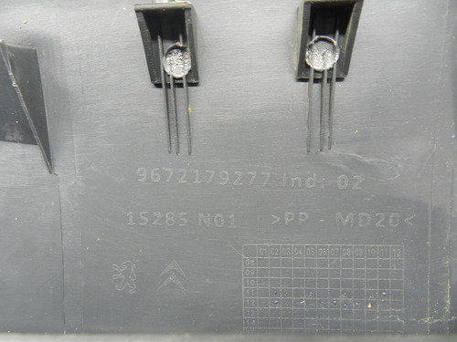 Moldura Computador Bordo Peugeot 308 408 13/16 9672179277