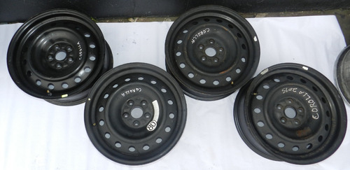 Jogo Roda Ferro Aro 16 5x100 Toyota Corolla 12/18 4261102b70