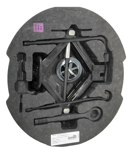 Kit Macaco Sanfona Chave Roda Hyundai I30 2009 2010 2011