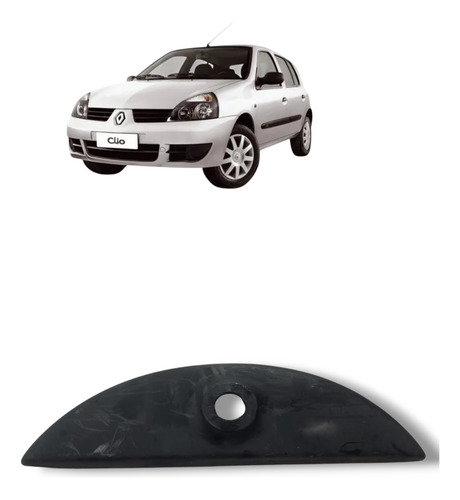 Moldura Limpador Traseiro Renault Clio 2009 (al) Com Detalhe