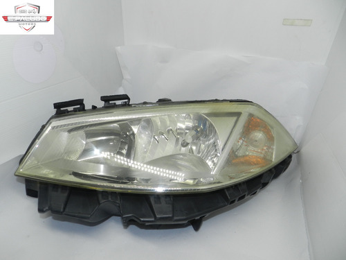 Farol Lado Esquerdo Megane Grand Tour 07/13 Com Detalhe