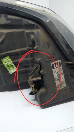 Farol Esquerdo Renault Sandero Stepway 09 0260510 C/ Detalhe