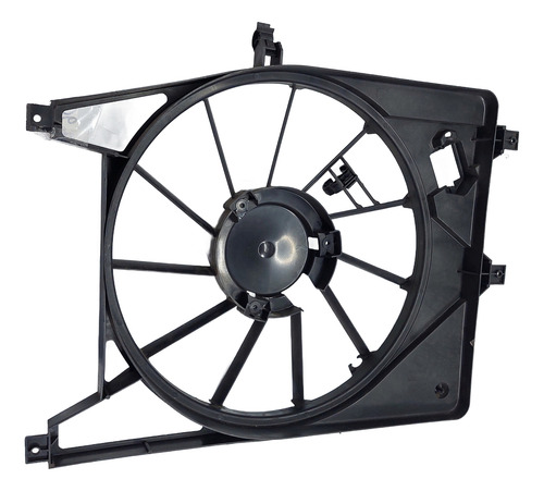 Defletor Do Radiador Sandero Logan 1.6 C/ Ar Ano 2007 A 2013
