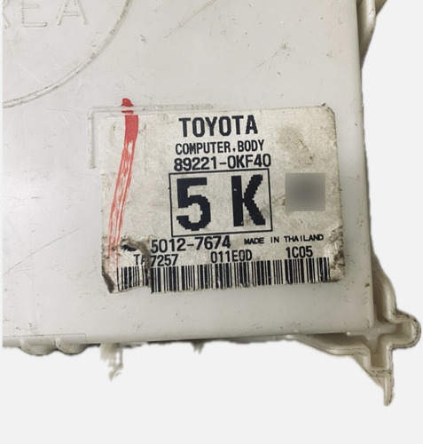 Caixa Fusível Toyota Hilux Sw4 16 A 22 892210kf40