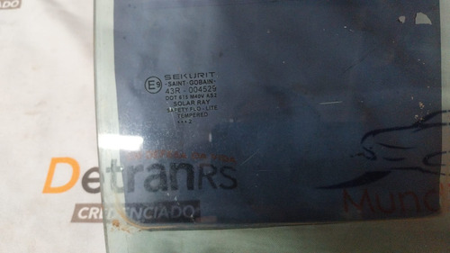 Vidro Fixo Da Porta Traseira Direita S10 96/11