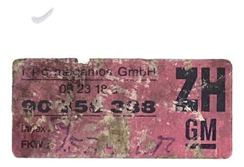 Modulo Conforto Alarme Gm Omega 92 A 00 90358388
