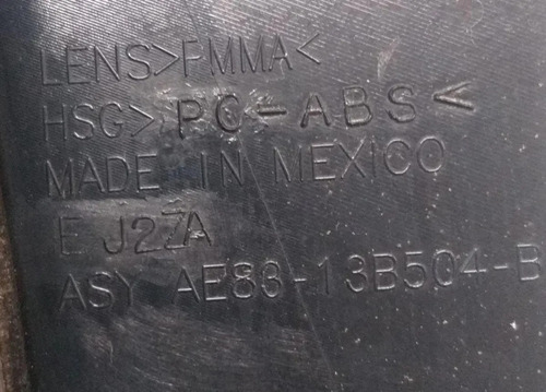 Lanterna Traseira Direita Ford Fiesta Mexicano 2011 A 2017