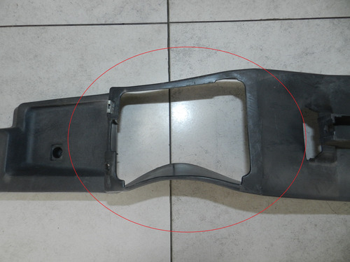 Console Central Cinza Gm Kadett 89/98 Com Detalhe 52283237