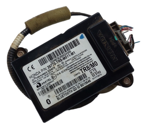 Modulo Central Bluetooth Honda Civic Ano 2012 A 2016