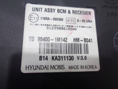Modulo De Conforto Kia Cerato 2009 2010 2011 2012 2013