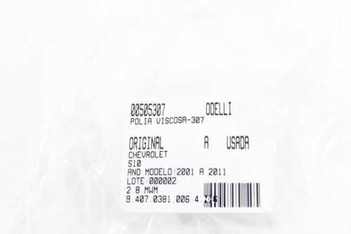 Polia Viscosa S10 01/11 (307)