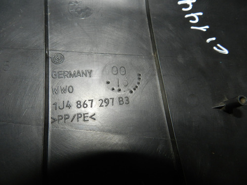 Moldura Coluna Lado Esquerdo Vw Golf Bora 01/06 1j4867297b3