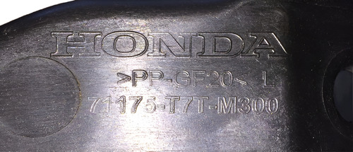 Suporte Farol Milha Led Drl Lado Esquerdo Honda Hrv 20/22