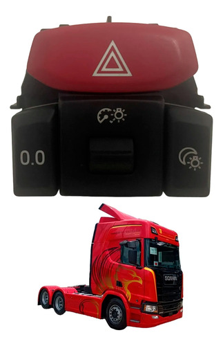 Comando Botão Alerta R450 2020 2021 2095860