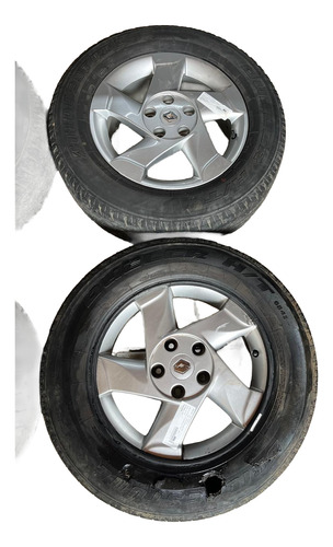 Jogo De Rodas Aro 16 Com Pneus Renault Duster 2012 A 2015