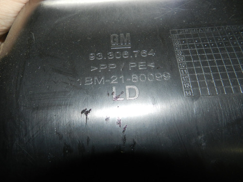 Para-barro Traseiro Direito Gm Vectra Sedan 06/11 93306764