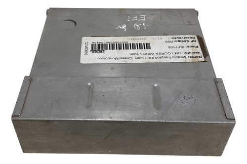 Módulo De Injeção Gm Corsa 1.0 Efi 16211519 Bmxw Sb